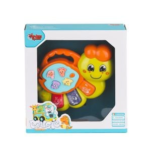 JLG-855-64A Işıklı ve Müzikli Solucan Bebek Pianosu - 1 Adet Stokta Olan Gönderilir