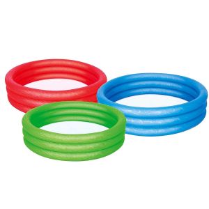 Bestway Renkli Şişme Çocuk Havuzu 152x30cm - BW51026 - Stokta Olan Renk Gönderilir