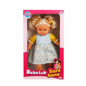 S01040052 BEBEK BEBELOU SARIL BANA 40CM.3A.-SUN - 1 adet stokta olan gönderilir
