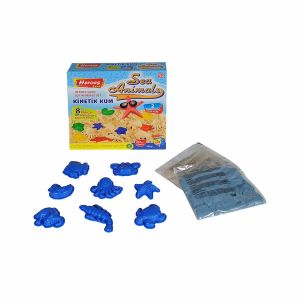 KUM-040 500gr Heroes Kinetik Kum Deniz Hayvanlı Kalıplı Set 