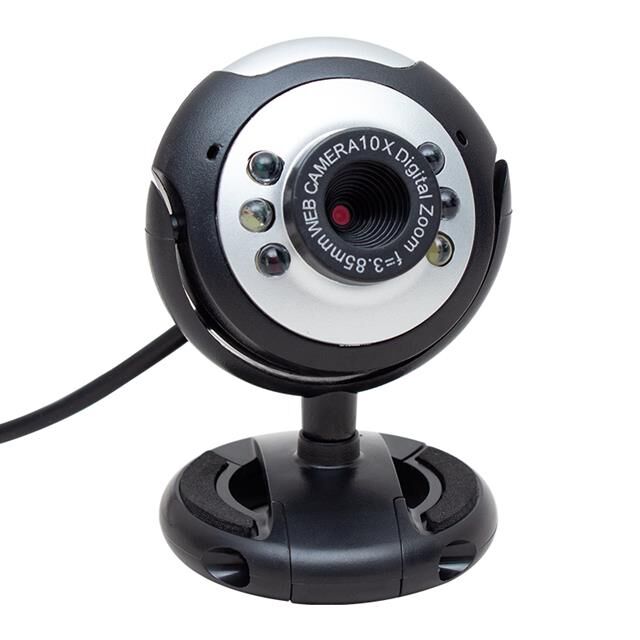 Powermaster 1.3 MP 10x Zoom Ledli Mikrofonlu Pc Webcam PM-3962