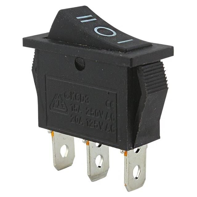 Tekli İnce Işıksız Üç Konumlu Anahtar IC-115