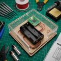 Powermaster IC-233A Plastik Siyah AA 2'li Pil Yuvası