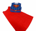 Superman Yelek ve Pelerin Kostüm Seti