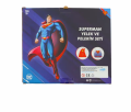 Superman Yelek ve Pelerin Kostüm Seti