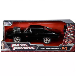 1:16 Fast & Furious 1970 Kumandalı Dom's Dodge Charger R/T Turbo Araba