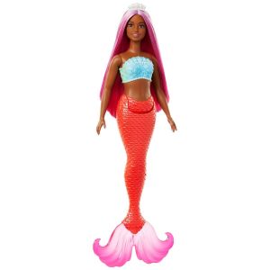 HRR02 Dreamtopia Barbie Denizkızı Bebek- Stokta Olan Gönderilir