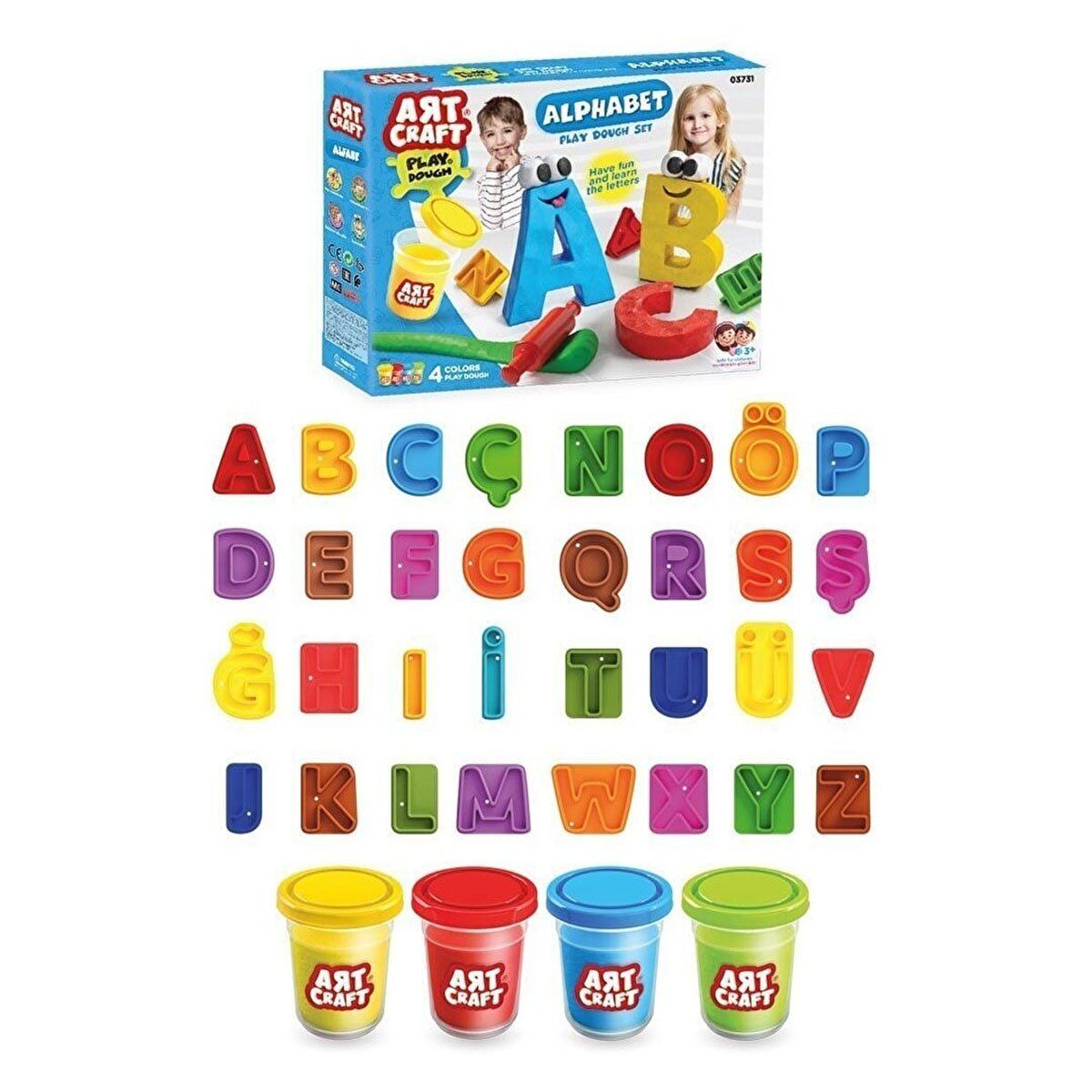 Alfabe Hamur Seti 224 Gr - 03731
