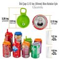 Sunup SN-29911 Kutulu İçecekler İçin Pipetli İçecek Kapağı