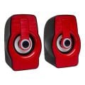 MagicVoice MV-4941 USB Hoparlör Rgb Işıklı Siyah/Mavi-Siyah/Kırmızı (2*3 Watt - 4 Ohm)