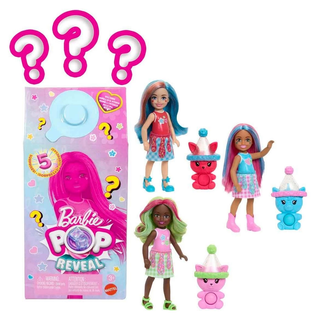 Barbie Chelsea Pop Reveal Smoothie Serisi Sürpriz Paket