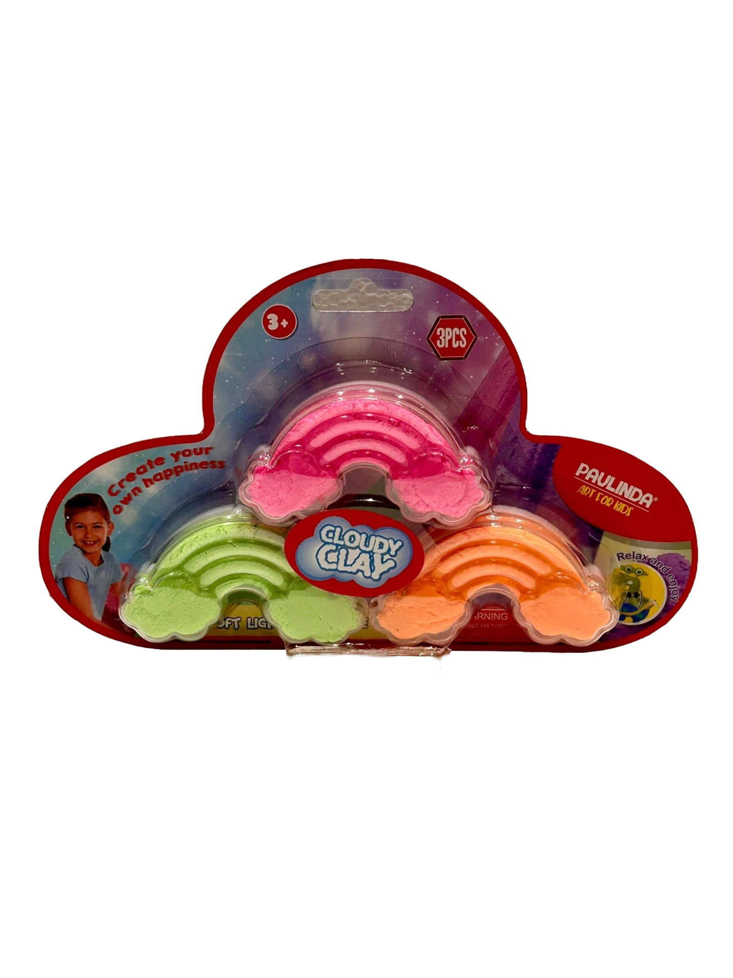 Paulinda Slime Super Cloudy Clay 3 Parça S00095812