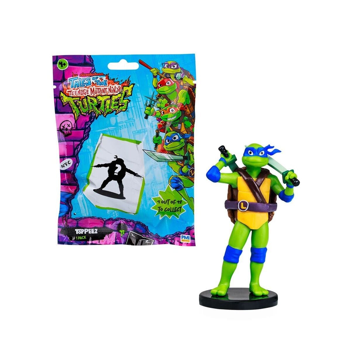 PMI NT2005 Ninja Turtles Toppeez Sürpriz Paket Display