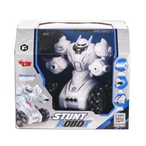 SYR-666-861 Kumandalı Şarjlı Işıklı Roket ve Buhar Atan Robot Araba - Stokta Olan Gönderilir