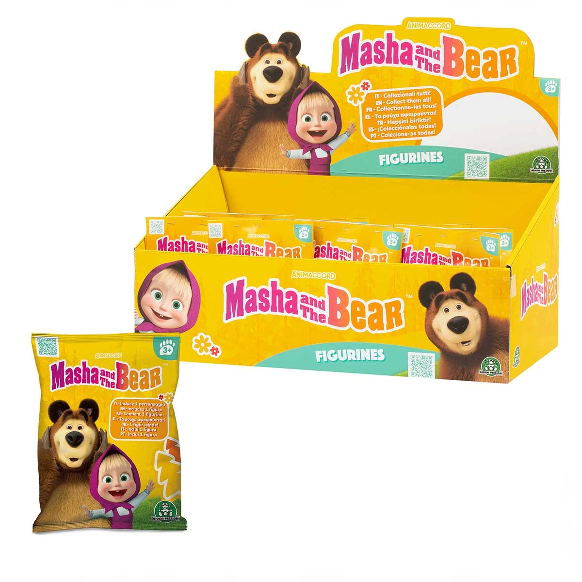 Masha ile Koca Ayı Süpriz Figur MHA20000 - 1  Adet Fiyatıdır