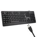 Philips SPK6247B USB 1.2 Metre Kablolu Klasik Siyah Numpadli Türkçe Q Klavye