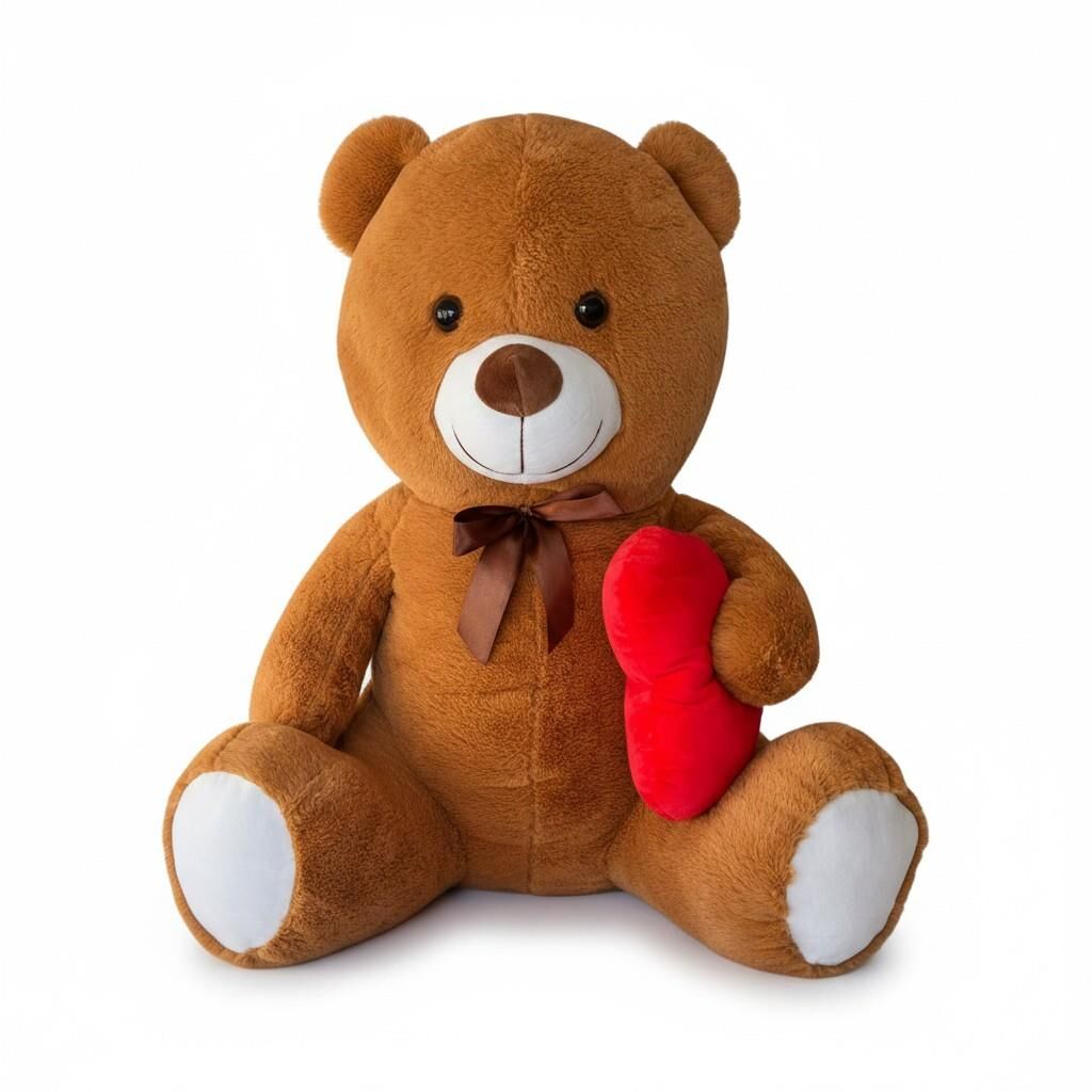 62531 PELUŞ 80CM KAPLİ AYI PELUŞ OYUNCAK