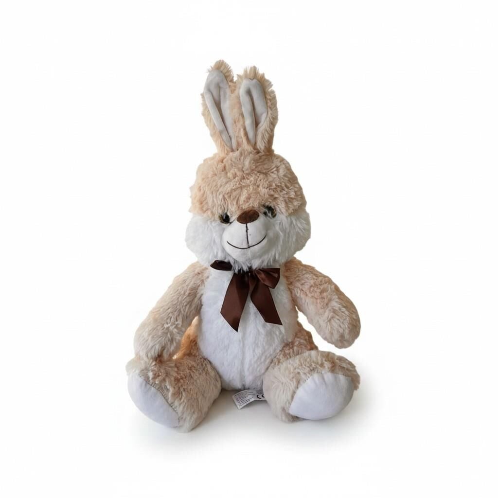 62884 PELUŞ 40CM RENKLİ PARLAK TAVŞANLAR PELUŞ OYUNCAK