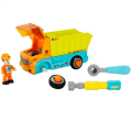 Minibo Sesli ve Işıklı Figürlü Sök Tak Mini Kamyon Seti