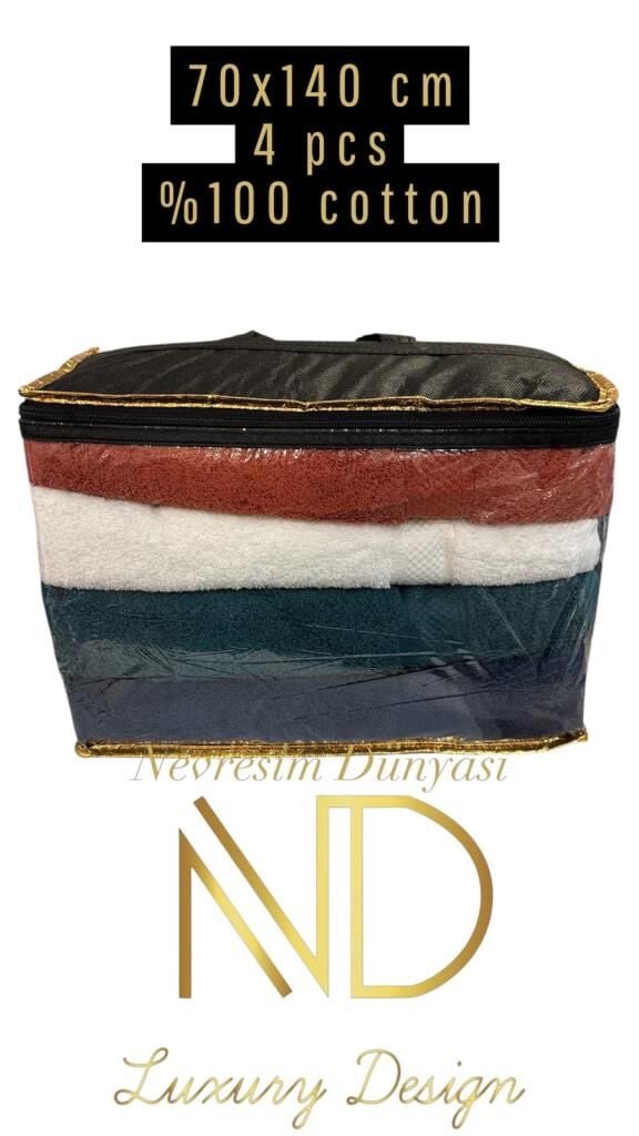 Nevresim Dünyası 70x140 4'lü Havlu Prime 1