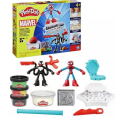 Play-Doh Spiderman Fırlatma ve Dilimleme Savaşı Oyun Seti