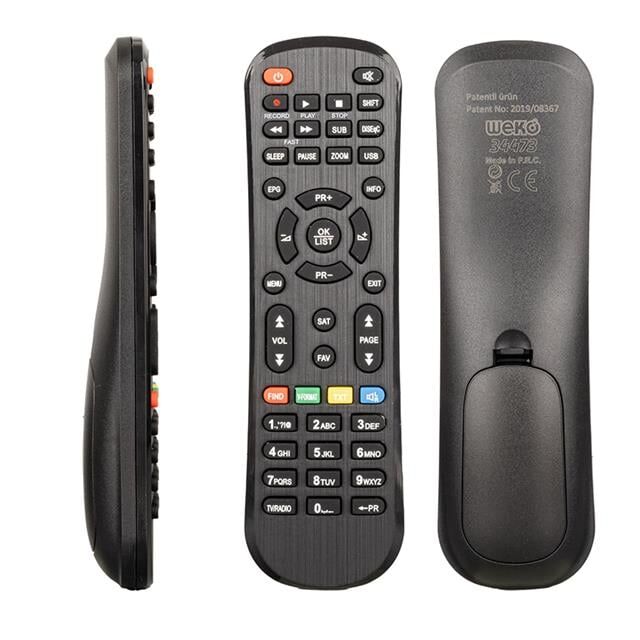 Next Punto + Plus Minix HD - X Box Forza - Starbox Uydu Alıcı Kumandası