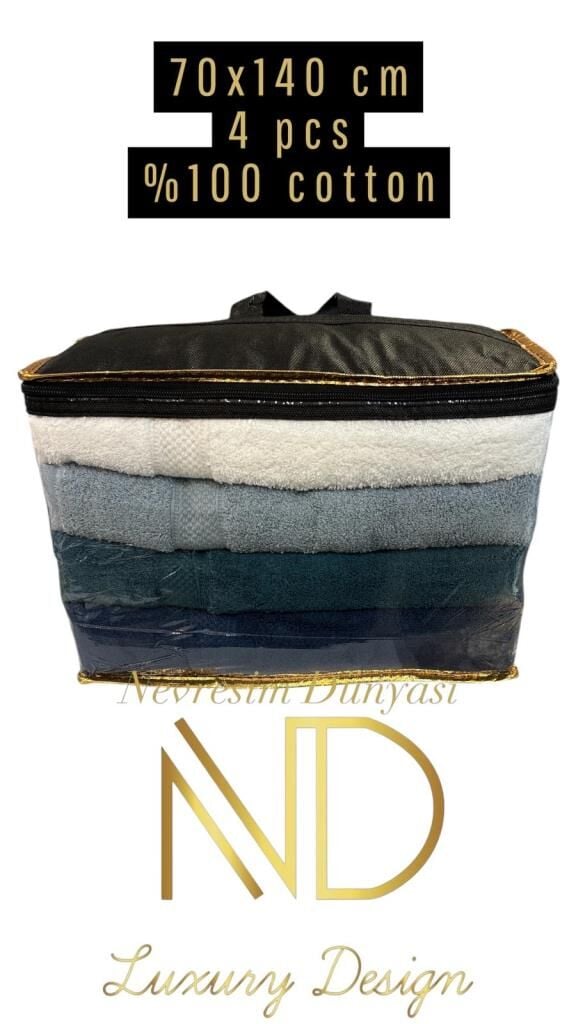 Nevresim Dünyası 70x140 4'lü Havlu Prime 4