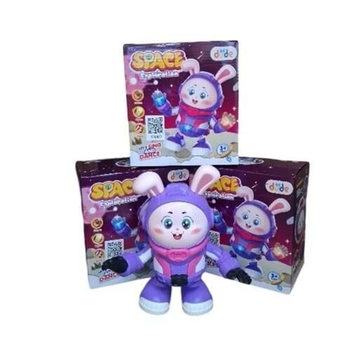 RS-9047C KUT.PİLLİ DANS EDEN ASTRONOT TAVŞAN -ZRV