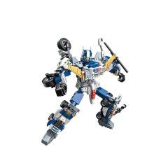 KP-41104 Keepley Polis Araçları Blok Seti -Vagon life