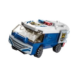 KP-41104 Keepley Polis Araçları Blok Seti -Vagon life
