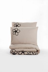 Cotton Box Brode Ranforce Çift Kişilik Nevresim Takımı Panos Kahve