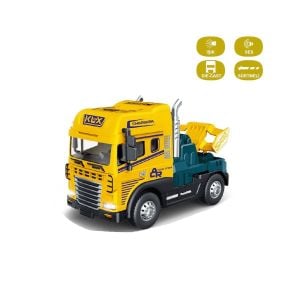 KLX600-345 Sürtmeli Işıklı Müzikli 1:24 Çekici (Tır Kafası) -1 adet fiyatıdır