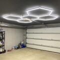 Ledx AL-RW7226 Altıgen Petek 240W Beyaz Led Armatür Garaj Dekoratif Aydınlatma