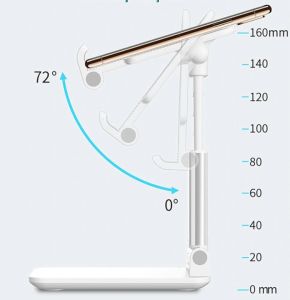 Katlanabilir Masaüstü Telefon Tutucu Stand CM-157