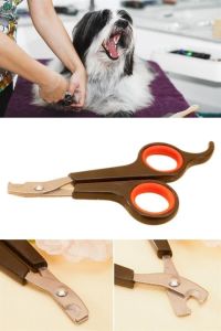 Küçük Çelik Uçlu Kedi Köpek Evcil Hayvan Tırnak Makası Pati Bakım Aleti Ergonomik Kaymaz Sap-1 Adet Fiyatı