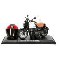 5835 SUN-MYG-MOTOSİKLET 1 14 HONDA MONKEY KASKLI FİGÜR PB 3R SES IŞIK - Stokta Olan Renk Gönderilir