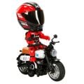 5835 SUN-MYG-MOTOSİKLET 1 14 HONDA MONKEY KASKLI FİGÜR PB 3R SES IŞIK - Stokta Olan Renk Gönderilir