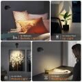 Ledx AL-XYD05 Çok Fonksiyonlu Dokunmatik Şarjlı 1200mAh Duvar Aplik 3000K-4000K-6500K TYPE-C Şarj Girişli