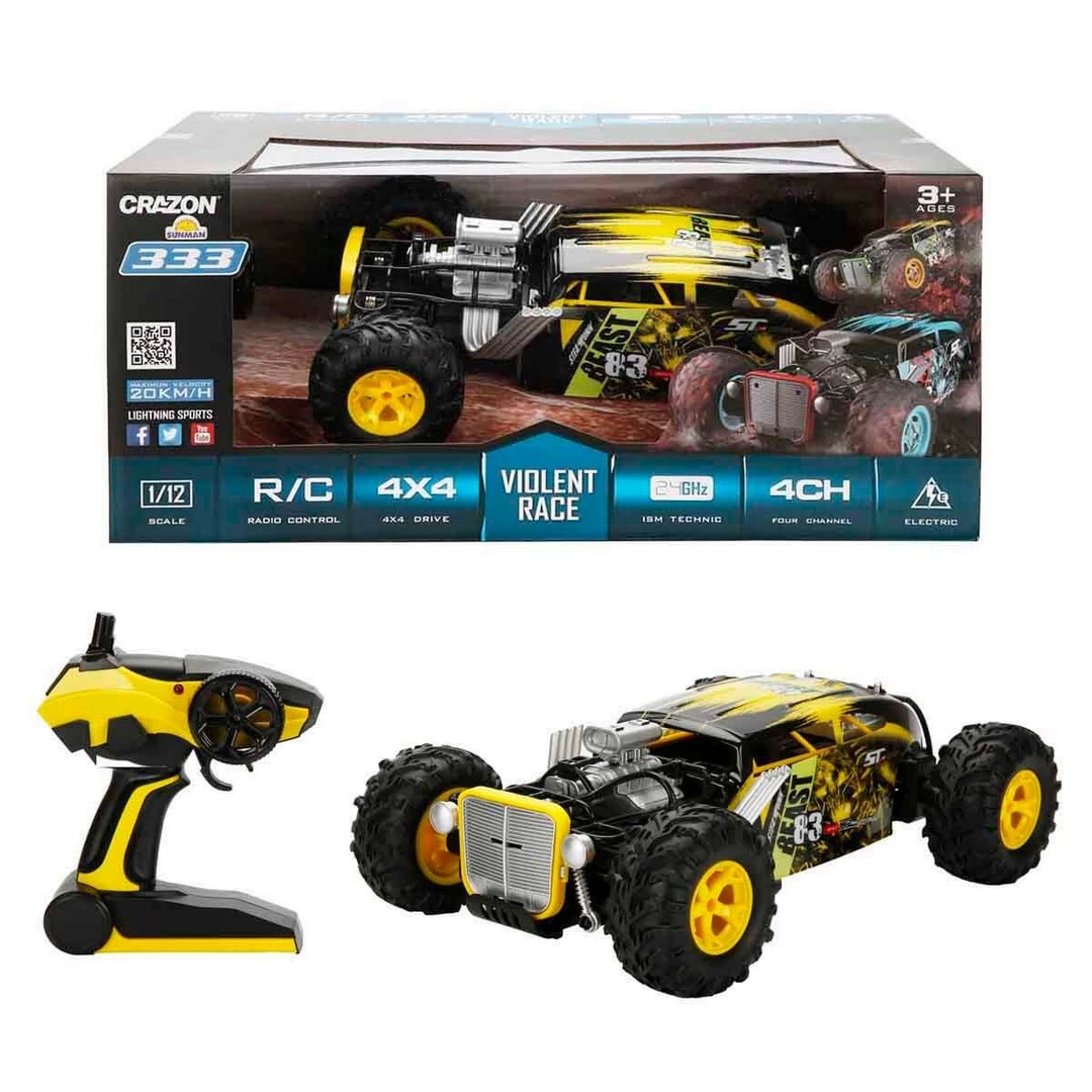 1:12 USB Şarjlı Uzaktan Kumandalı 4x4 Off Road Araba - S00005014