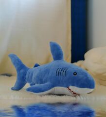 55 CM KÖPEKBALIĞI PELUŞ - Stokta Olan Gönderilir