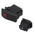 Swion Işıklı 3P ON-OFF 12-24V Marın Switch (IC-134M)