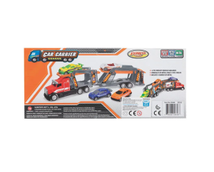 Express Wheels Die Cast Metal Sürtmeli Araç Taşıyıcı Tır