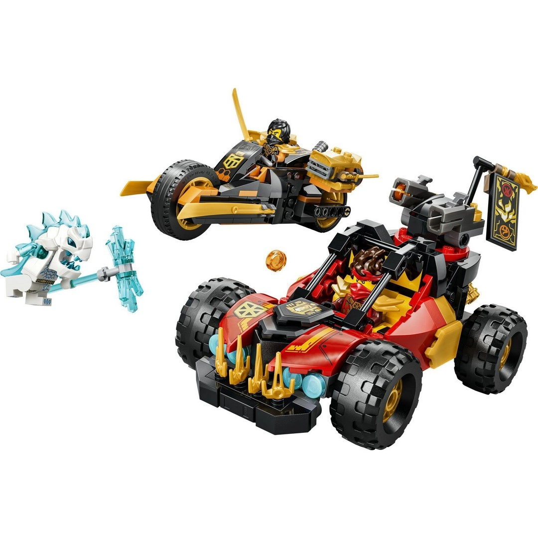 LEGO NINJAGO Kai ve Cole’un Birleşen Araçları 71864