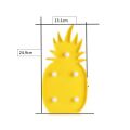 Ananas Şeklinde Ledli Dekoratif Eğlenceli Çocuk Gece Lambası