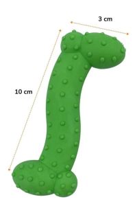 Tiny Kemik Oyuncağı Tırtıklı Yüzey Küçük Kemik Plastik Köpek Oyuncağı
