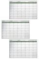 Manyetik Yapışkanlı Bir Aylık Program Planlayıcı Takvim 85x56 cm