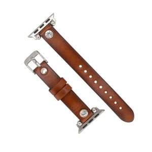 Apple Watch Uyumlu Deri Kordon Visby 38-40-41mm RST2EF
