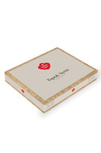 Cotton Box Toprak Çift Kişilik Nevresim Takımı Taron Vizon