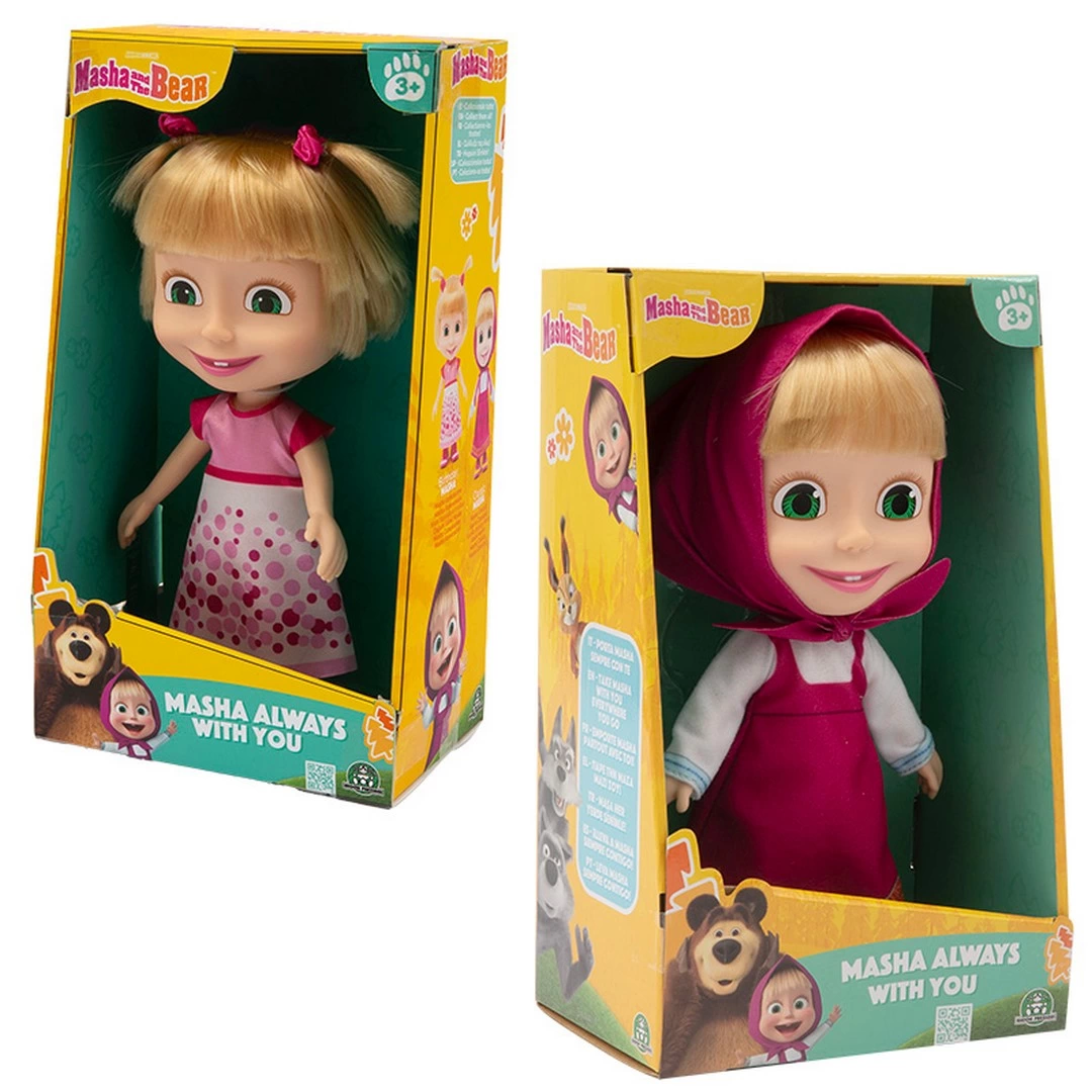 Masha & Koca Ayı Doğum Günü Bebeği 23 cm - GIO-MHA41000 - 1 Adet Fiyatıdır
