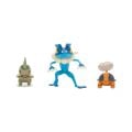 POK 95155-D Pokemon Battle 3lü Figür Seti Asorti
